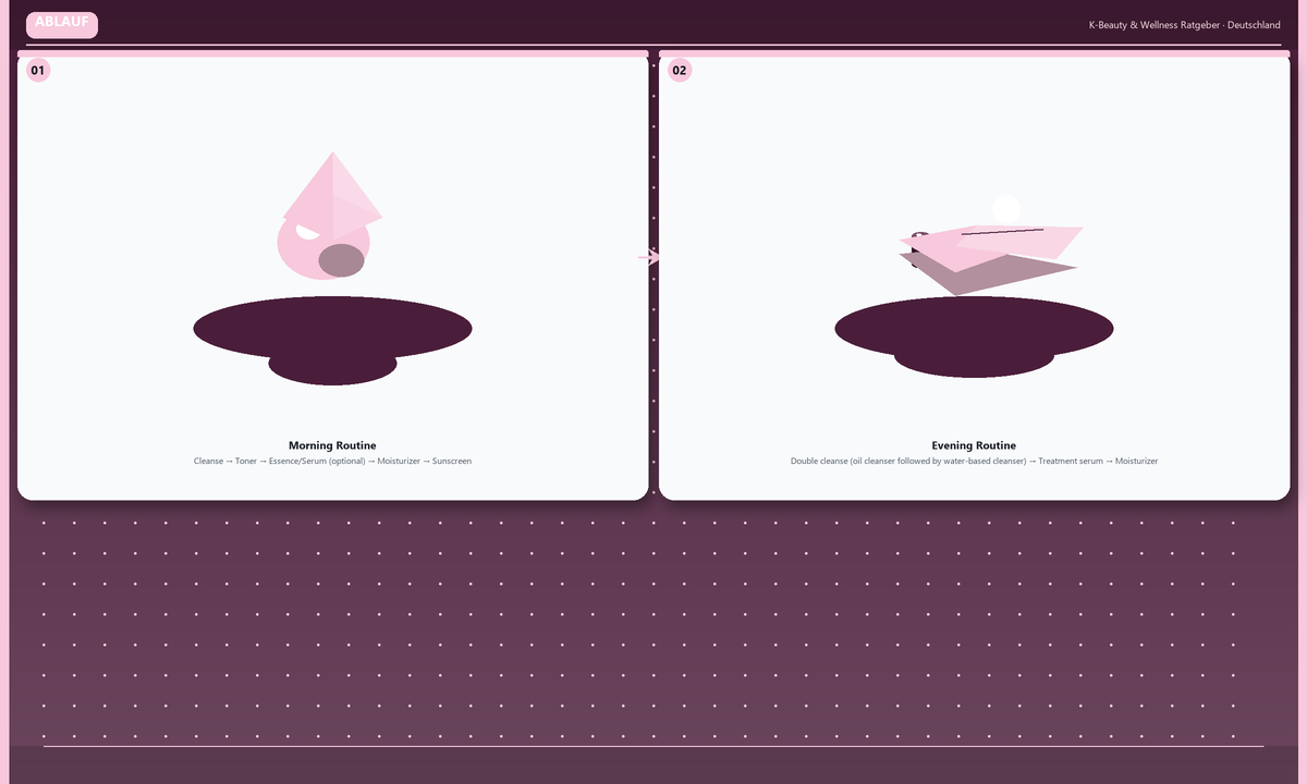 Ablauf: Morning Routine → Evening Routine